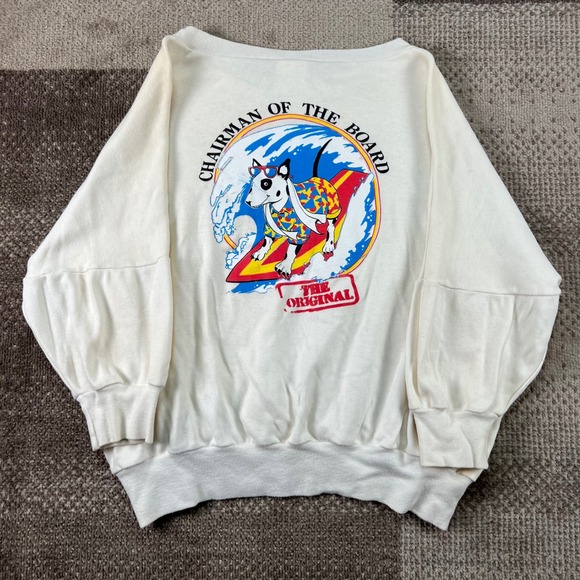 Other - Vintage Cortiva Chairman of the Board Surf Dog Sweatshirt Mens L USA Spud Spoof